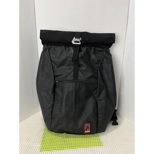 Chrome Industries Yalta 2.0 Black Rolltop Backpack Messenger Bag Cycling Belted